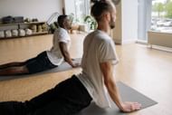 Cobra pose must be avoided during spinal stenosis. (Photo via Pexels/Yan Krukau)